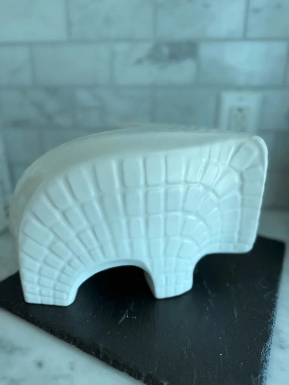 Modern White jonathan Adler elephant
